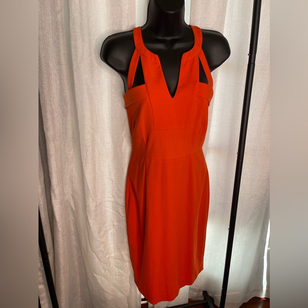 BCBG Max Azria Cut Out “Strappy” Dress